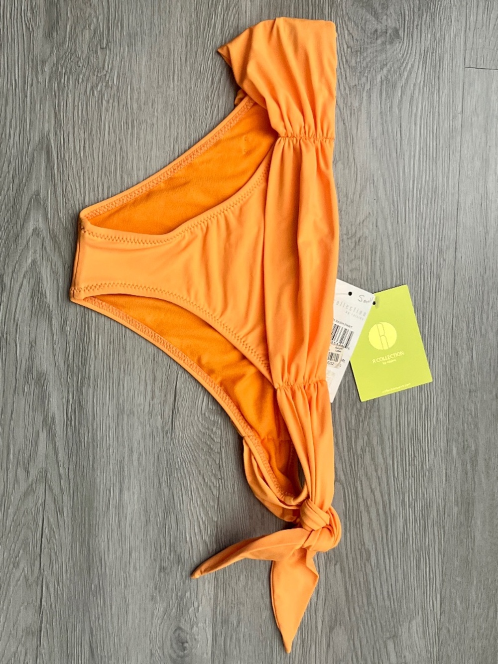 (NWT) R Collection by Raisins Orange Sugar Sash Bikini Bottoms Size Small